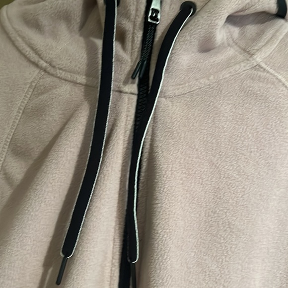 Calvin Klein Performance Women’s Hooded Fleece Jacket Sz L  Dusty Taupe. NWOT - Picture 8 of 13